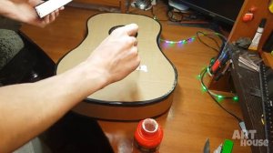 ГИТАРА ИЗ КАРТОНА СВОИМИ РУКАМИ #самоделки #изкартона #самодельнаягитара