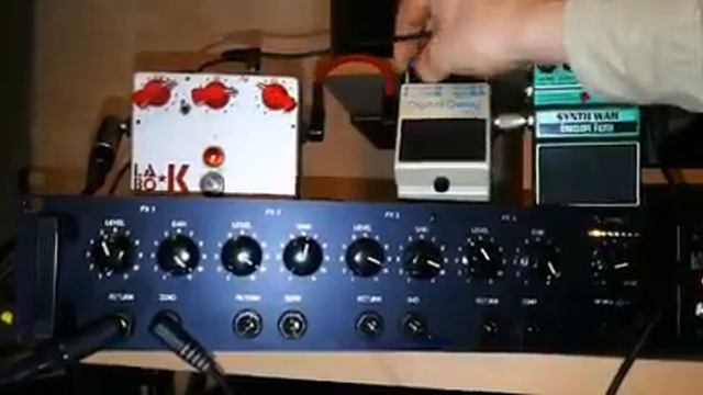 FX PEDALS INSERTION Demo By Brice Delage