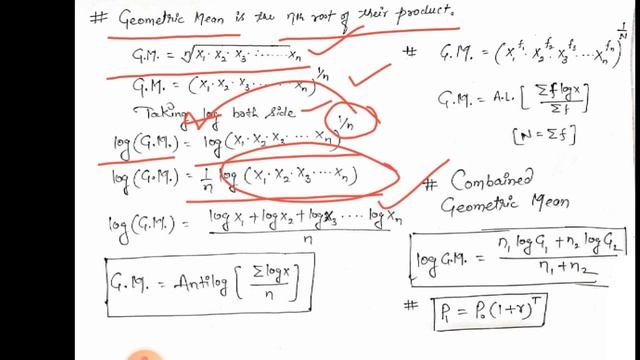 Arithmetic Mean | Geometric Mean | Harmonic Mean | B.Com (P/H) | Business Statistic