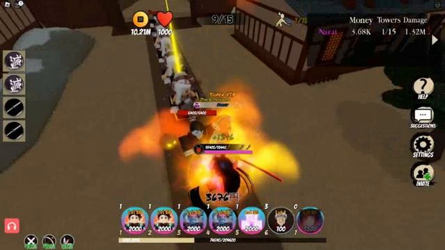 Yoriichi 7⭐ Demon tower defense roblox (Better than asian plays)100% смотреть онлайн