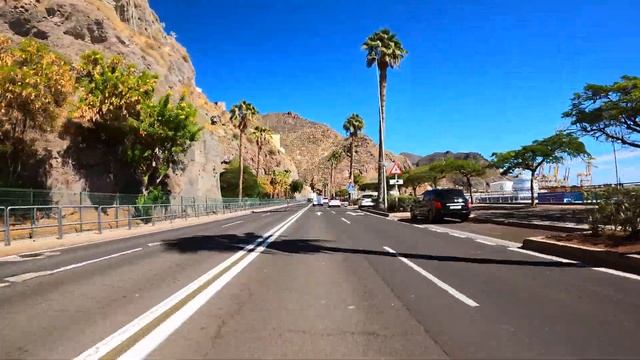 Tenerife by car: Santa Cruz / Playa de Las Teresitas (4K Ultra HD) смотреть онлайн