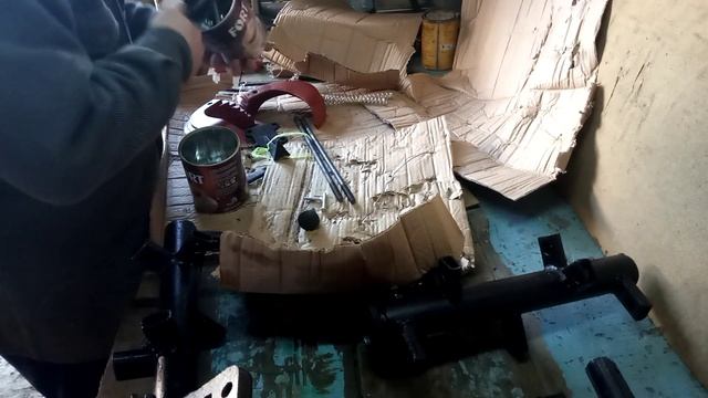 №1. Первая попытка собрать активную фрезу к дизельному мотоблоку ЗУБР смотреть онлайн