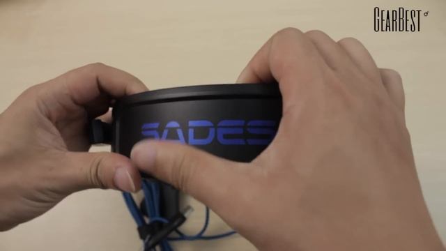 Sades Surround Headphone Head Band Earphones review - Gearbest.com смотреть онлайн