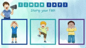 Simon Says A Listening Game for Kids Ages 2-8 | Brain Break | Follow the Leader (w/audio)