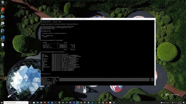 How to create Python Environment for Visual Studio Code - Python Command Prompt & Install packages смотреть онлайн