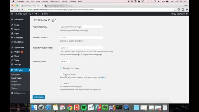 WP Pusher v2.1.0 Release смотреть онлайн