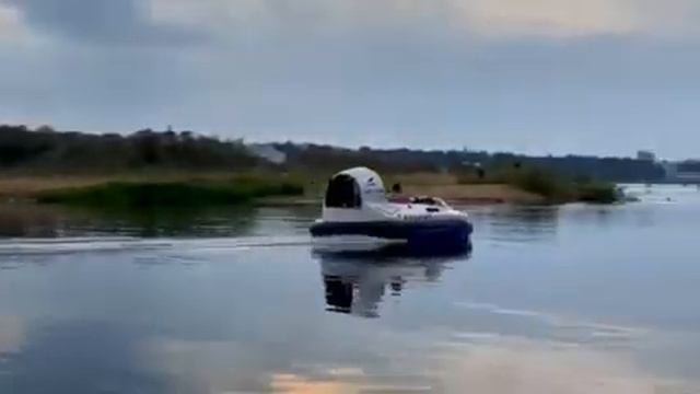 Aerocruiser SA 1100. Новая юбка , новый винт и новая кулиса к юбке. Пролет по Волге смотреть онлайн