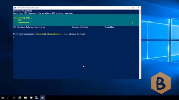 How to Remove or Uninstall Windows Defender in Windows Server 2012, 2016, 2019, 2022