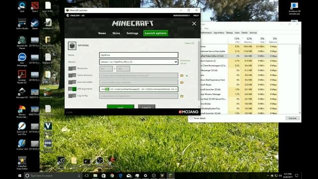 Minecraft Memory Allocation смотреть онлайн
