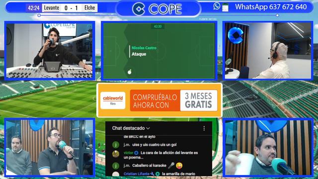 🔴DIRECTO🔴 Levante UD - Elche CF смотреть онлайн