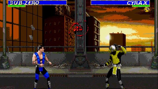 SUB-ZERO vs CYRAX - MORTAL KOMBAT 3 - SEGA GENESIS - SEGA MEGA DRIVE смотреть онлайн