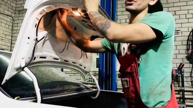 Установка оригинального М - тех спойлера на БМВ Е34, диски 32 стиль, М обвес смотреть онлайн