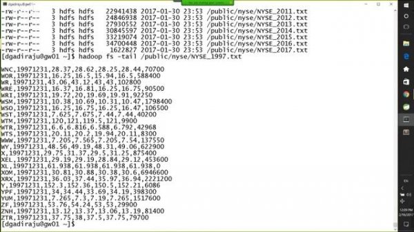 Big Data Certifications Workshop 017 - Hive DDL - Create tables (Managed and external)