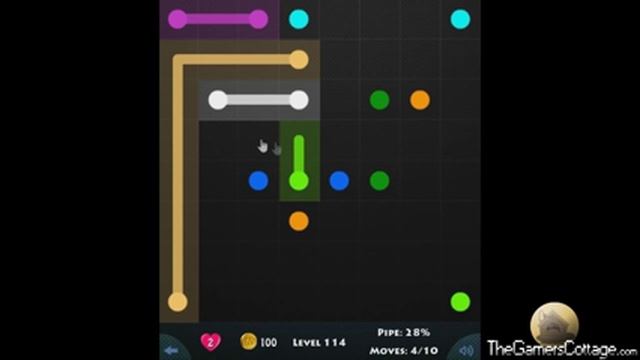 Flow Game Level - 114 [8x8] Beginners Pack Connect the Dots смотреть онлайн
