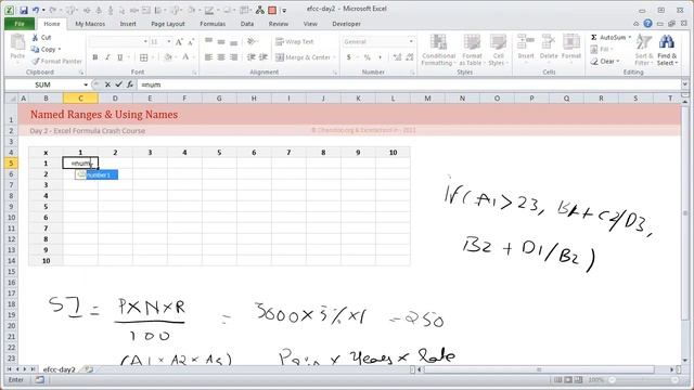 How to use Naming Range in Excel смотреть онлайн