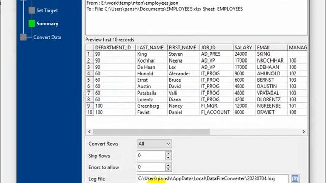 Convert JSON file to Excel file without coding смотреть онлайн
