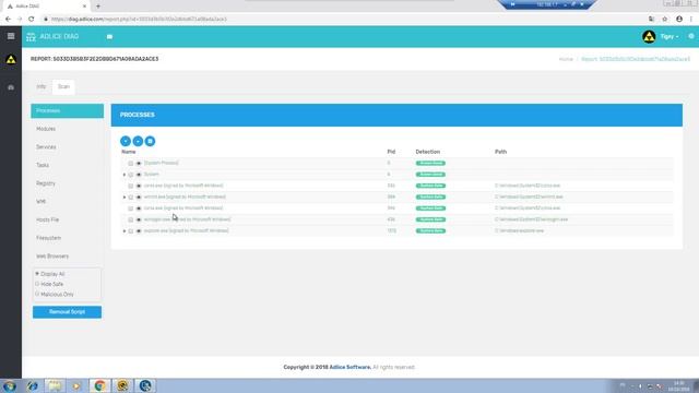 Adlice Diag/RogueKiller: Cloud Removal Tutorial смотреть онлайн