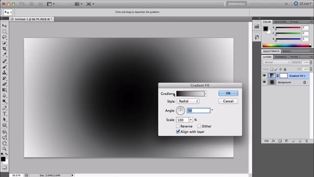 How To Make A Gradient In Photoshop CS5/CS6