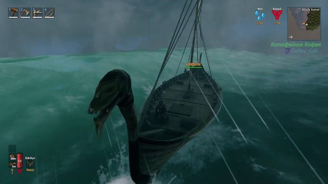 Ищем и находим торговца, ходим по железо (Стрим Valheim, 11-я серия) смотреть онлайн