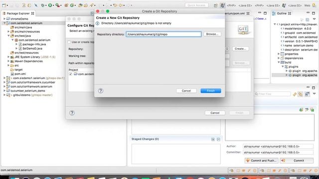 How to configure a Selenium project in Git & Jenkins using Eclipse смотреть онлайн