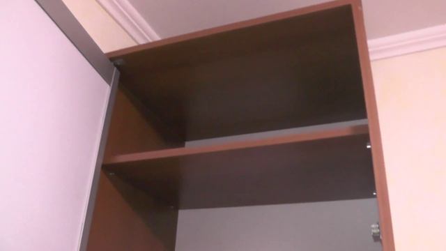 Зеркальный шкаф пенал, распашная дверь в алюминиевом профиле. Система Крафт. смотреть онлайн