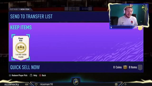 10 x 85+ LA LIGA PLAYER PICKS! WHAT AN INSANE BIT OF CONTENT | FIFA 21 ULTIMATE TEAM смотреть онлайн