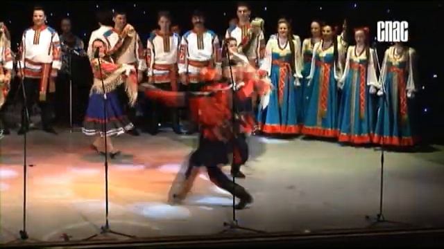 Хор русской песни радио "Орфей" - "Спролягала путь-дорожка" смотреть онлайн
