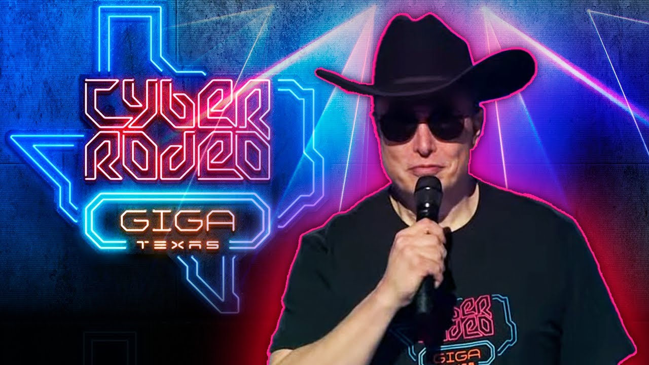 CYBER RODEO: Речь Илона Маска на открытии Tesla Giga Texas смотреть онлайн