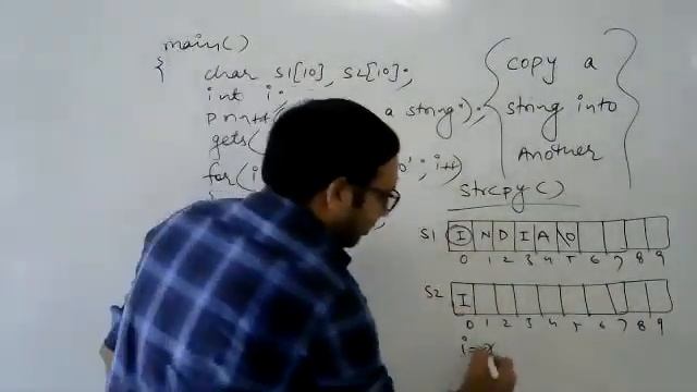 Copy a String into another String in C language | C programming video tutorials series смотреть онлайн