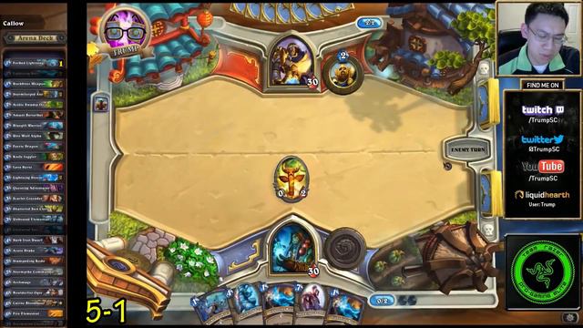 Hearthstone: Trump Cards 51 - Shaman full arena смотреть онлайн