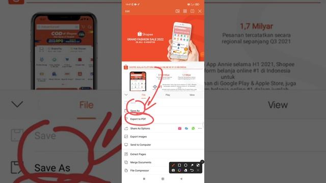 How to Export PPT to PDF in WPS Office Mobile смотреть онлайн