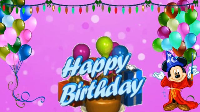 FREE Футаж с Днем рождения( детский 6) смотреть онлайн