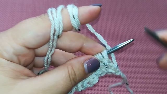 МК. Мужской шарф спицами ,красивым узором.Очень легко и просто. смотреть онлайн