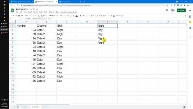 How to Use Regexmatch on Filter Function Google Sheet смотреть онлайн