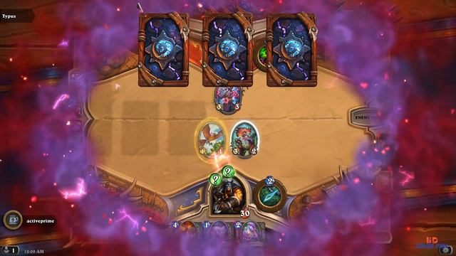 Hearthstone Tavern Brawl Venture into the Wild HUNTER Best Animal Companion Huffer Against Doomsaye смотреть онлайн