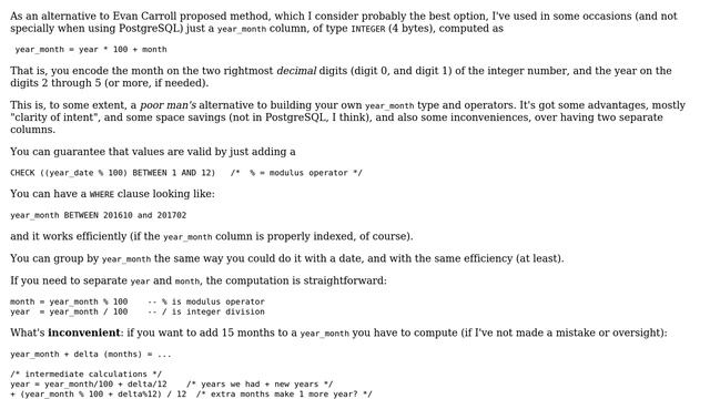 Separate month and year columns, or date with day always set to 1? (3 Solutions!!) смотреть онлайн