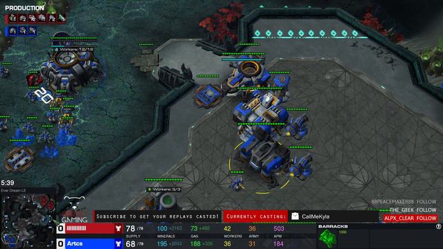 StarCraft 2: Casting Sub Replays - Kyla vs Artcs смотреть онлайн
