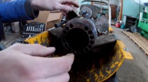 Ремонт дизельной тепловой пушки Master B 150 CED (Ремонт компрессора)