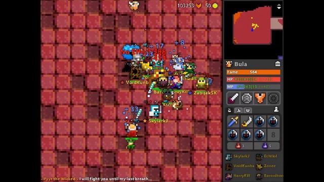 RotMG Insane Paladin PPE 8/8! Marble seal and Void Quiver drop! смотреть онлайн