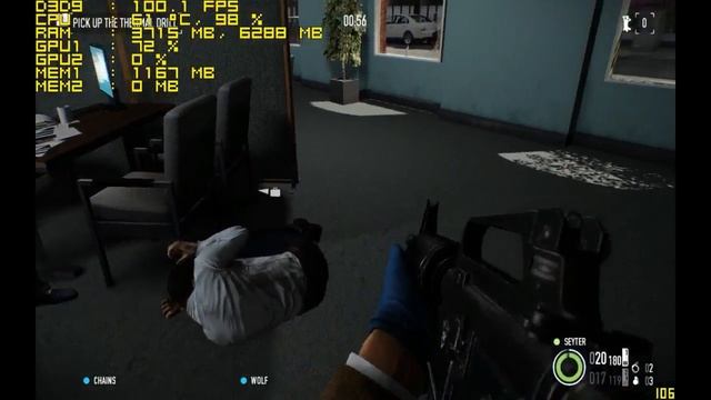 PayDay 2 - NVidia GeForce GTX 760 - Core i3 6100 - 6GB RAM смотреть онлайн