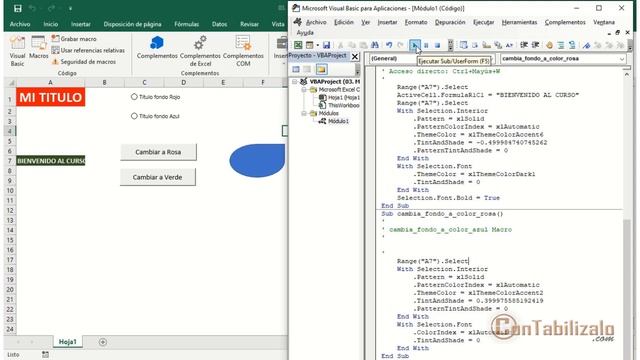 Clase 3 - Código Visual Basic En Excel y Modificación de Macros - Excel Macros Relax смотреть онлайн
