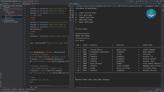 Belajar Java [Dasar] - 64 - Project CRUD (part 5) - Delete Data смотреть онлайн