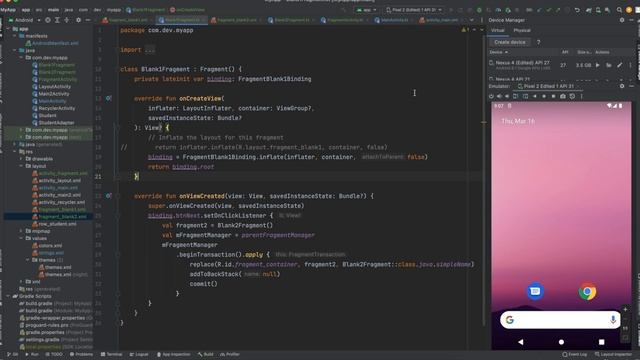 Tutorial Android Kotlin #6 Fragment смотреть онлайн