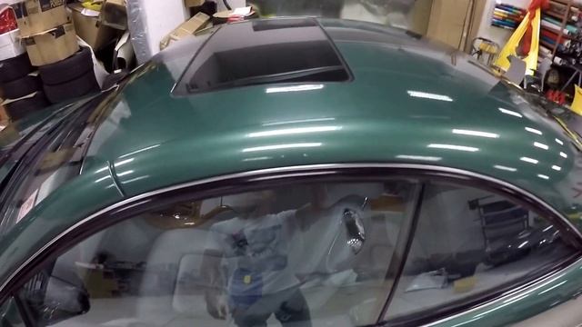 Car Wrap - Gloss Green Metallic Mercedes Benz CL500 AMG by Wrap Workz Hong Kong (GoPro HD) смотреть онлайн