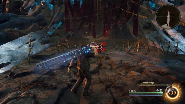 FFXV Episode Gladiolus - Final Trial in 1:59 minutes (Gladiolus vs. Cor) смотреть онлайн