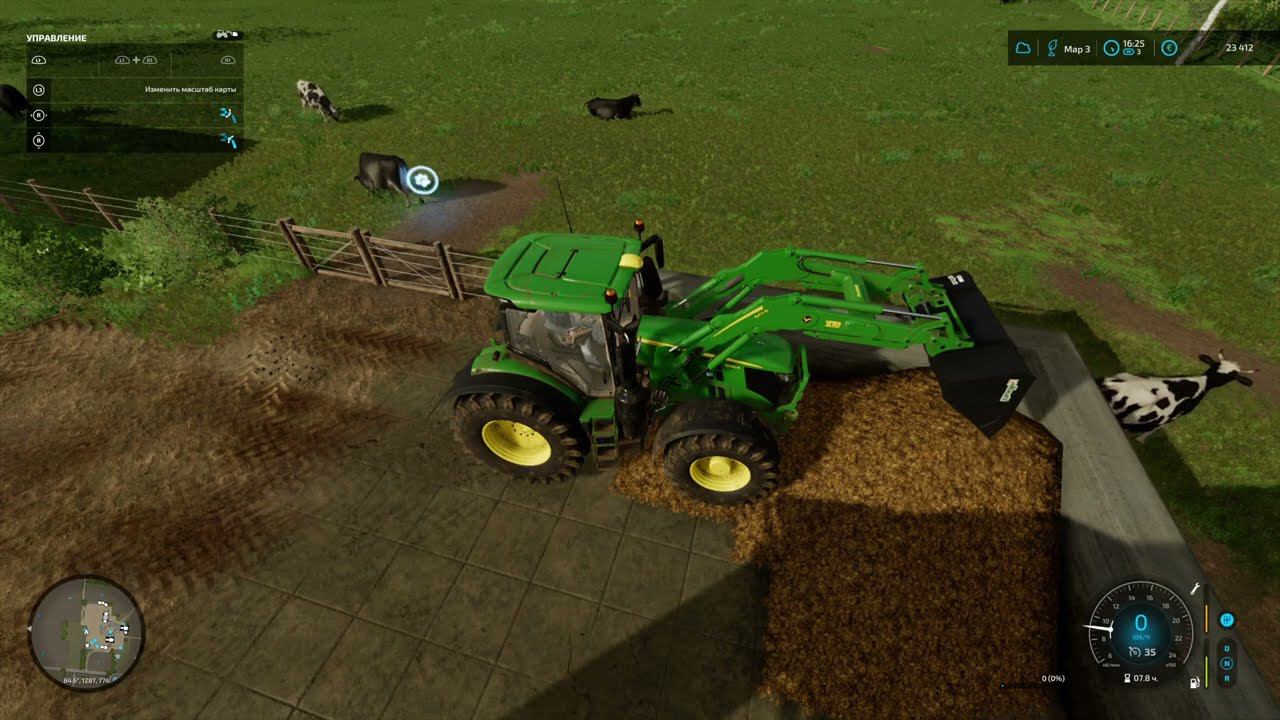 (PS4 Pro) FS22 The Old Stream Farm #07 смотреть онлайн