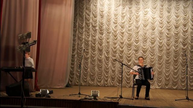 А.Пьяццолла "Либертанго" на баяне, Полина Гудилова 13 лет смотреть онлайн