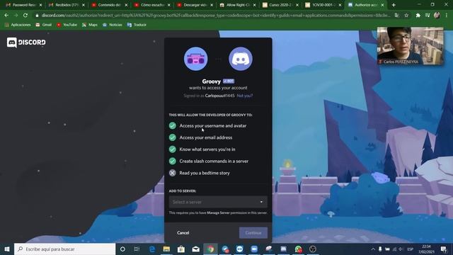 Agregar música en Discord fácil y rápido ( 2 minutos) смотреть онлайн
