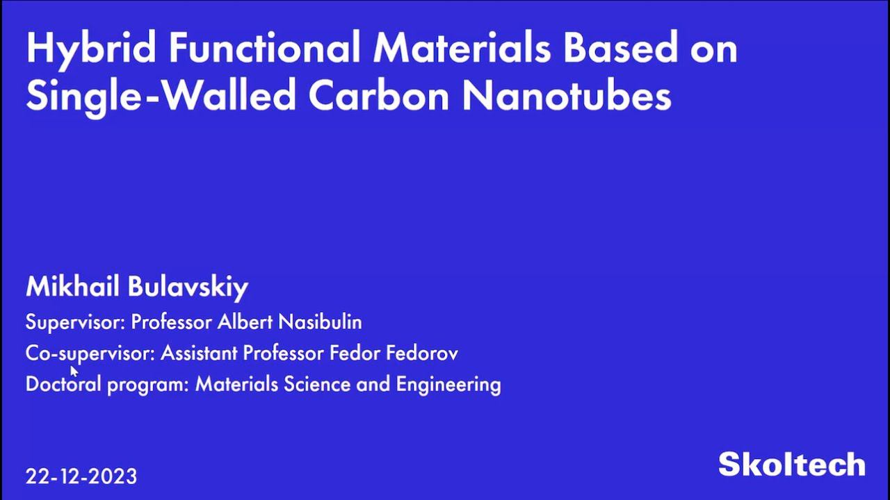 PhD Thesis Defense. Mikhail Bulavskiy смотреть онлайн