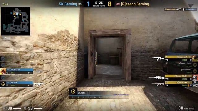 Reason vs SK (Group D) (Inferno) DreamHack Winter 2013 смотреть онлайн
